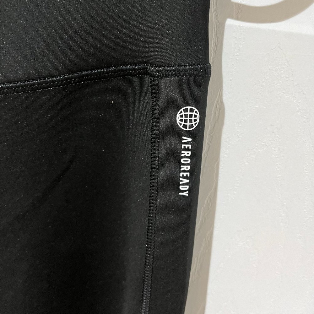 Adidas Hyperglam Flared Rib Pants - Picture 7 of 8
